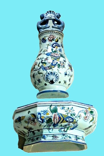 Fontaine faience gien - fontaine,